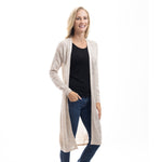 Load image into Gallery viewer, Ivory Cascade Pointelle Cardigan
