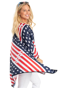 Patriotic American Flag Vest