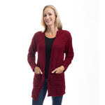 Load image into Gallery viewer, CozyLux Chenille Open Front Cardigan
