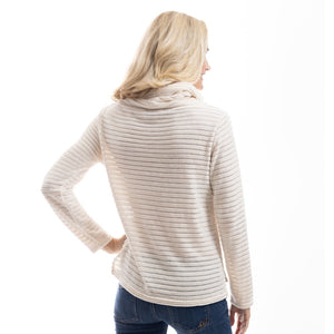 Cozy Elegance Cowl Neck Sweater