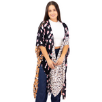 Load image into Gallery viewer, Print Collage Viscose Kimono Topper
