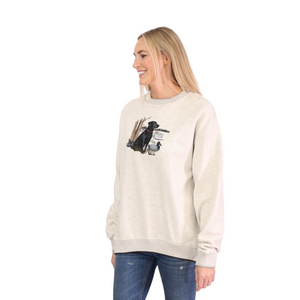 Black Lab Embroidered Sweatshirt