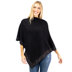 Load image into Gallery viewer, Midnight Glamour Poncho
