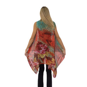 Chiffon Pleated Kimono