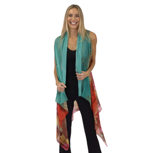 Chiffon Pleated Kimono