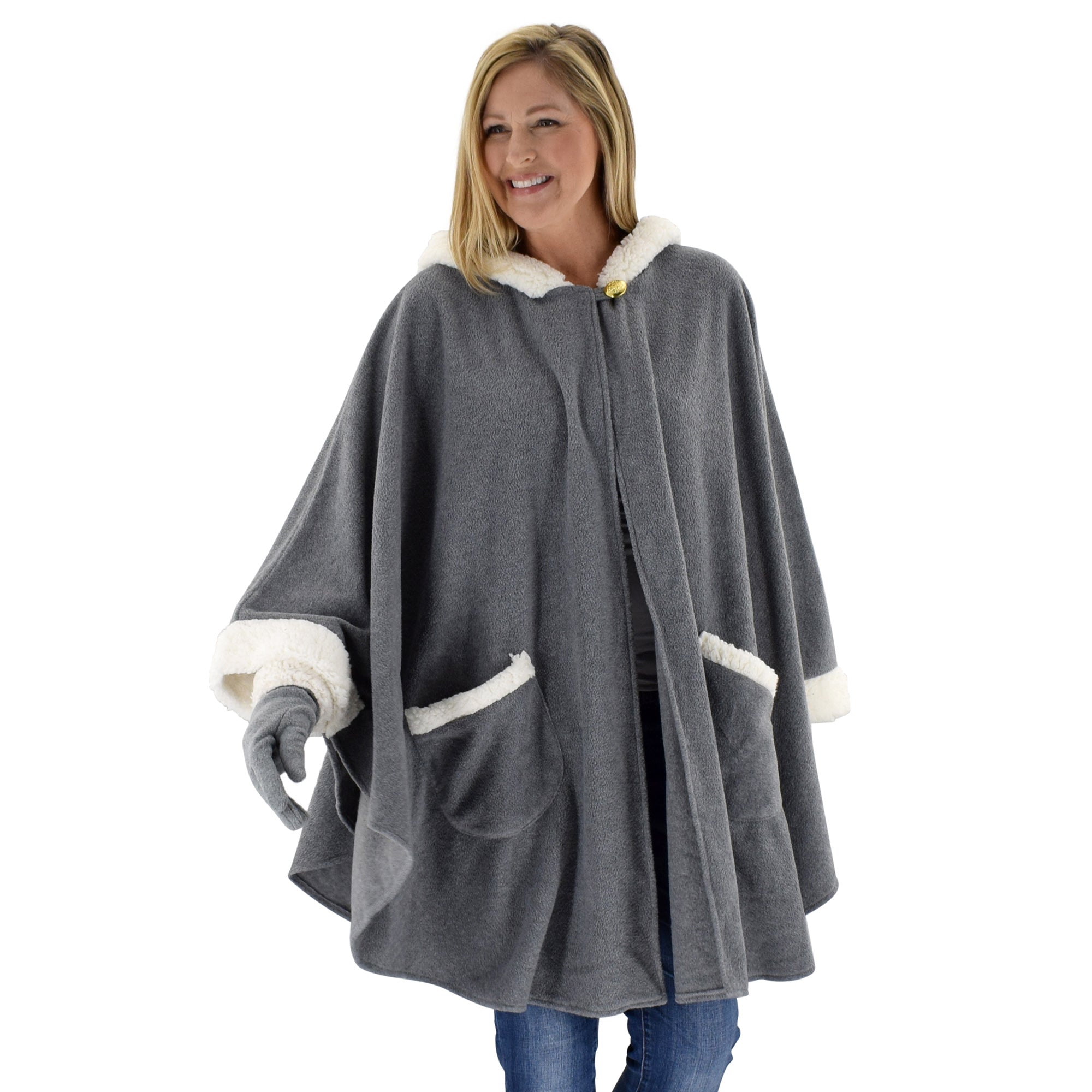 Fleece Fabric Cosplay Cloak Cape, Fleece Fabric Throw Blanket